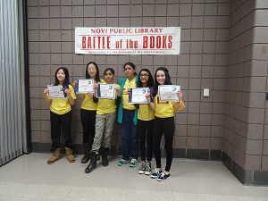 Battle of the Books  Winner 2015