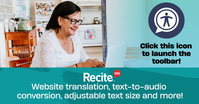 Website Accessibility Toolbar